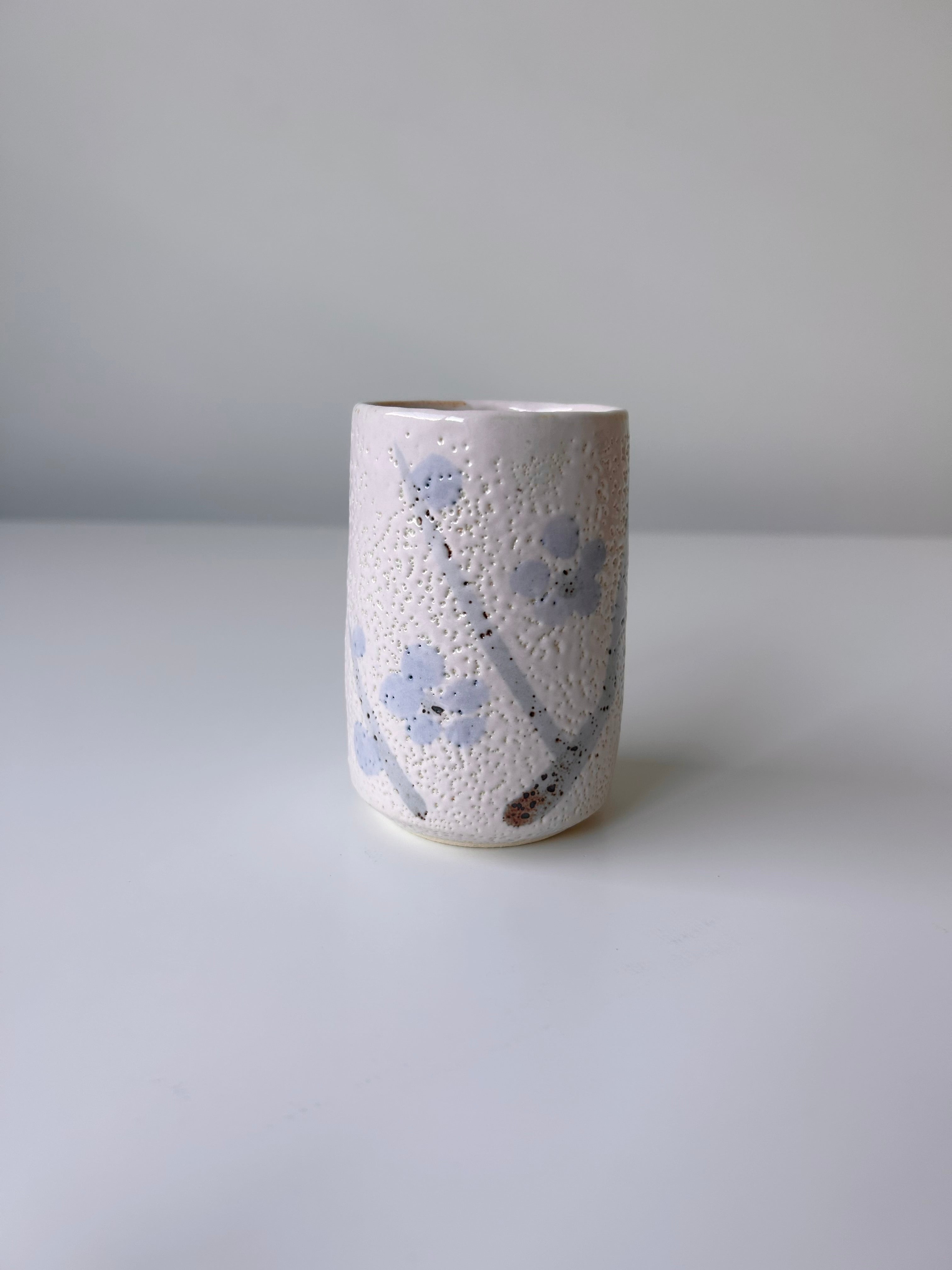Blue Plum Blossom Cup