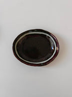 Maroon Small Plate (2 Designs)