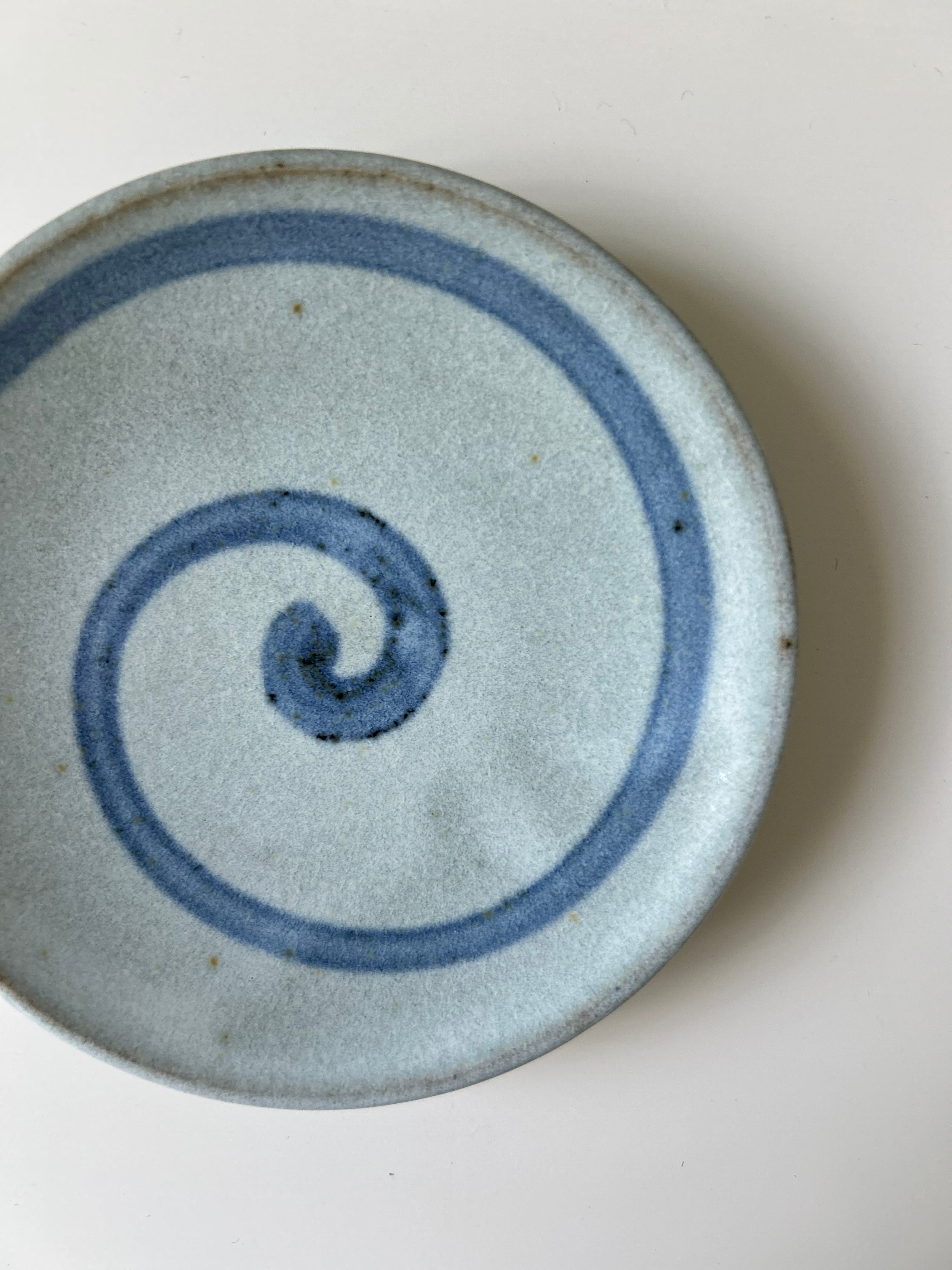 Blue Swirl Small Plate
