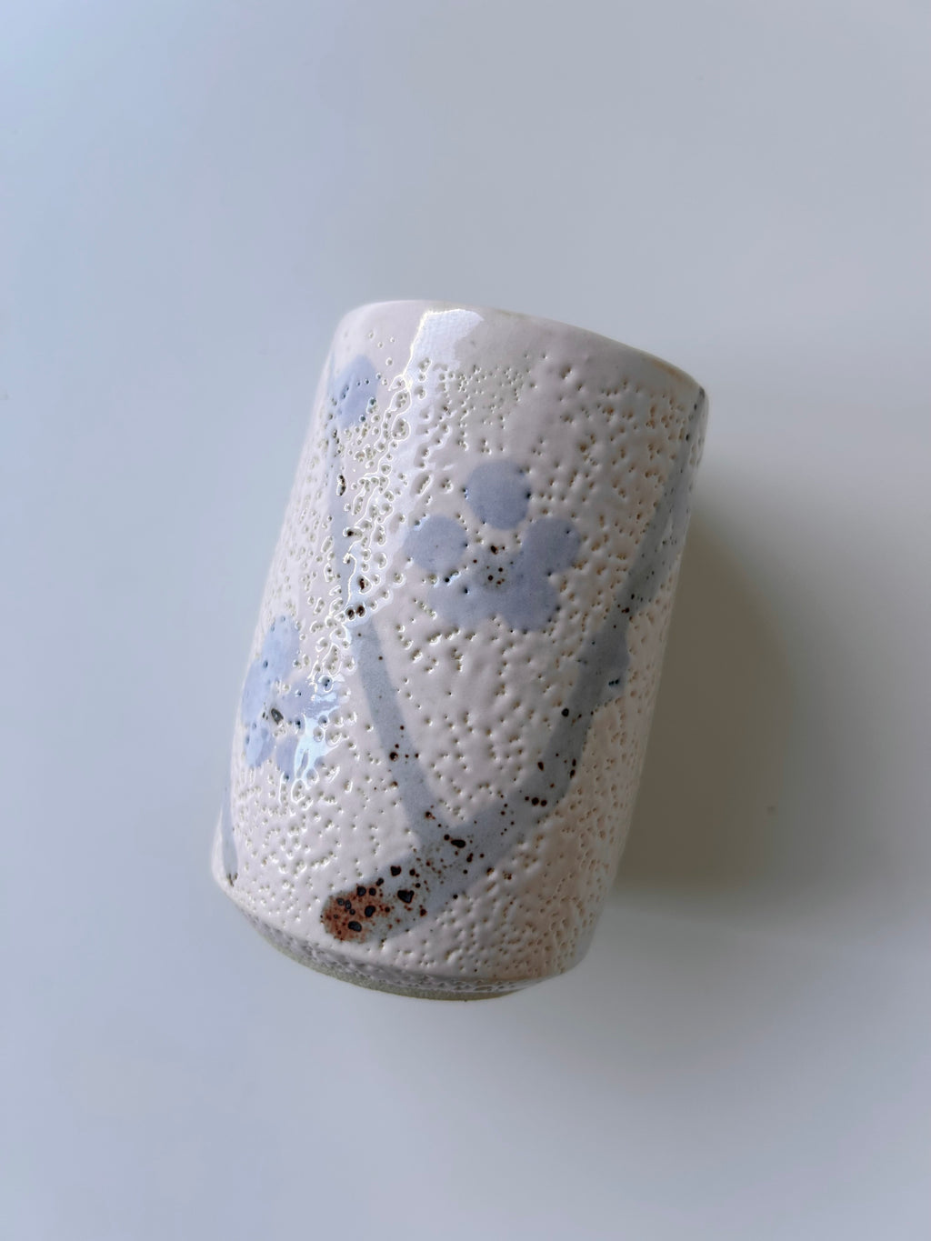 Blue Plum Blossom Cup