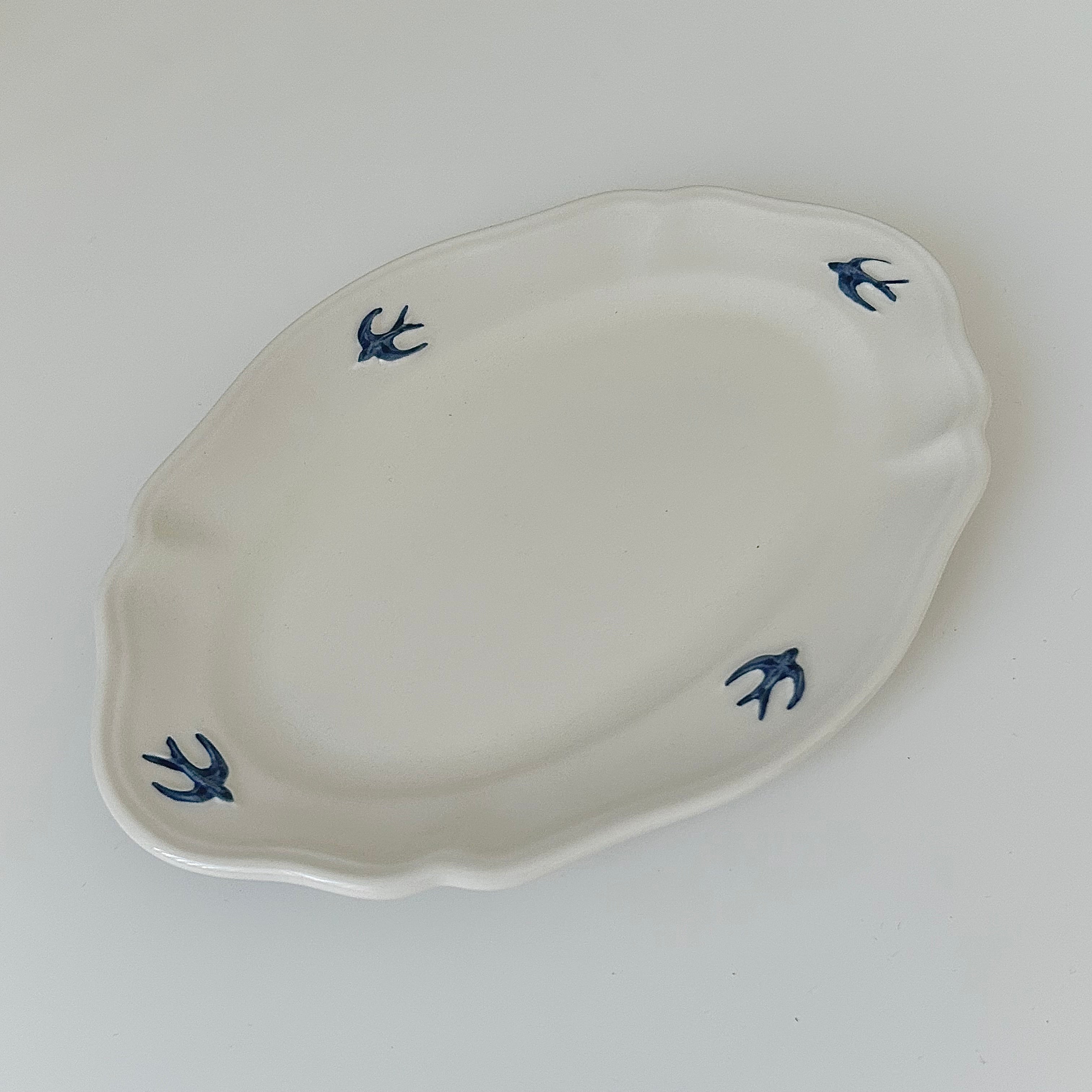 Early Bird Oval Plate
