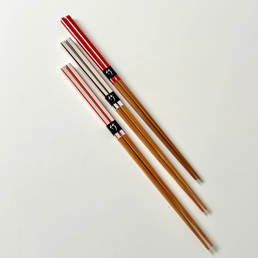 Diamond Cut Moso Bamboo Chopsticks