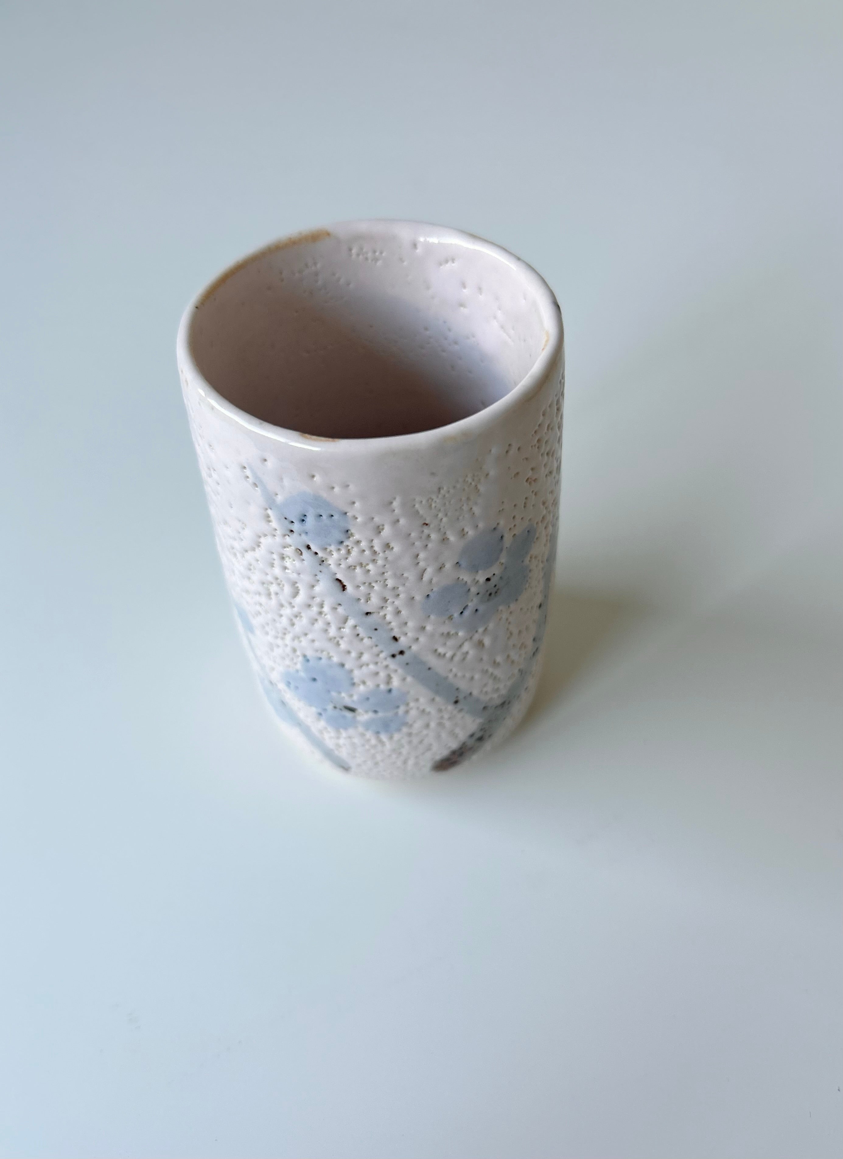 Blue Plum Blossom Cup