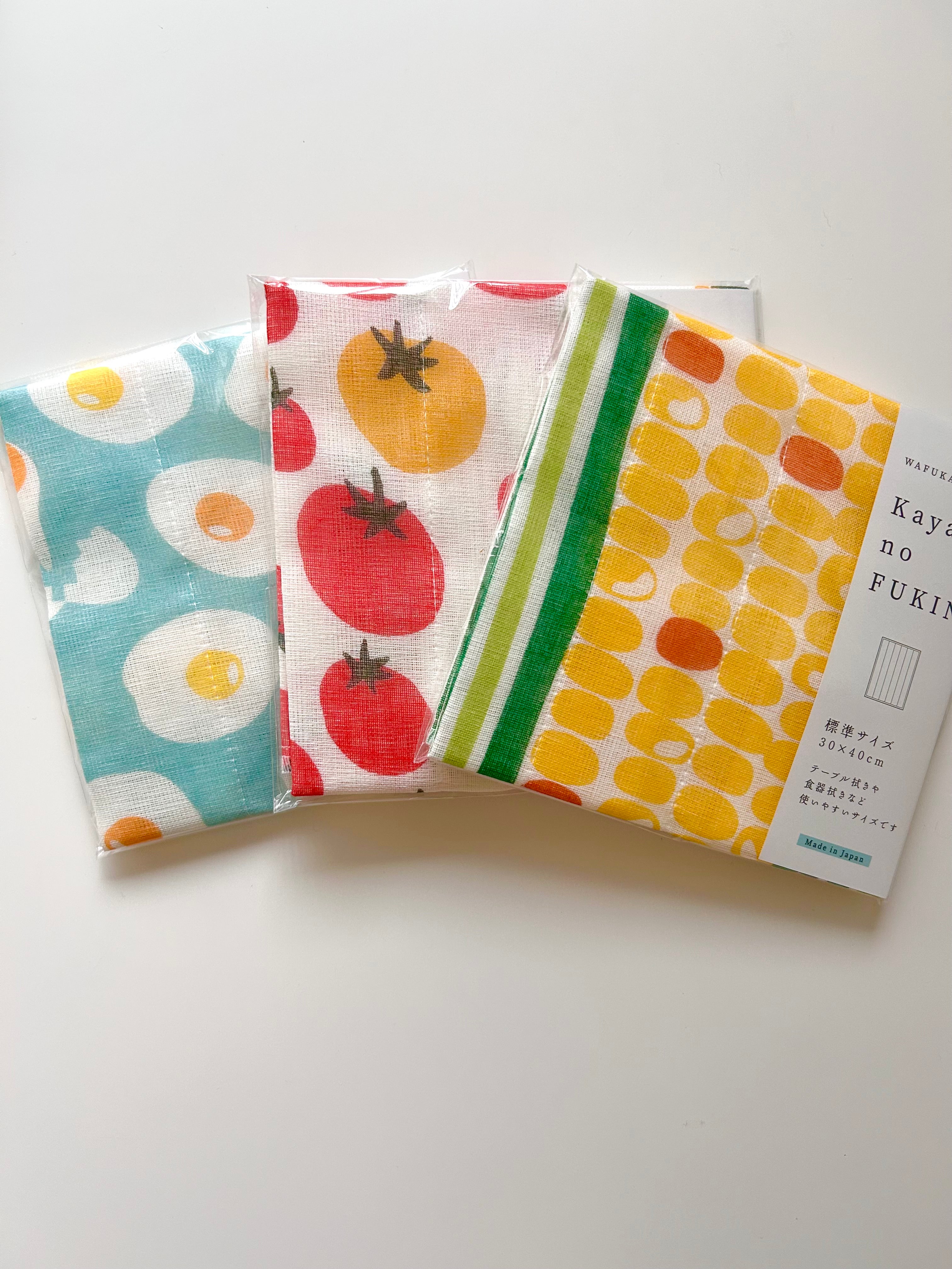 Kaya no Fukin - Japanese Gauze Dishcloth (13 Designs)