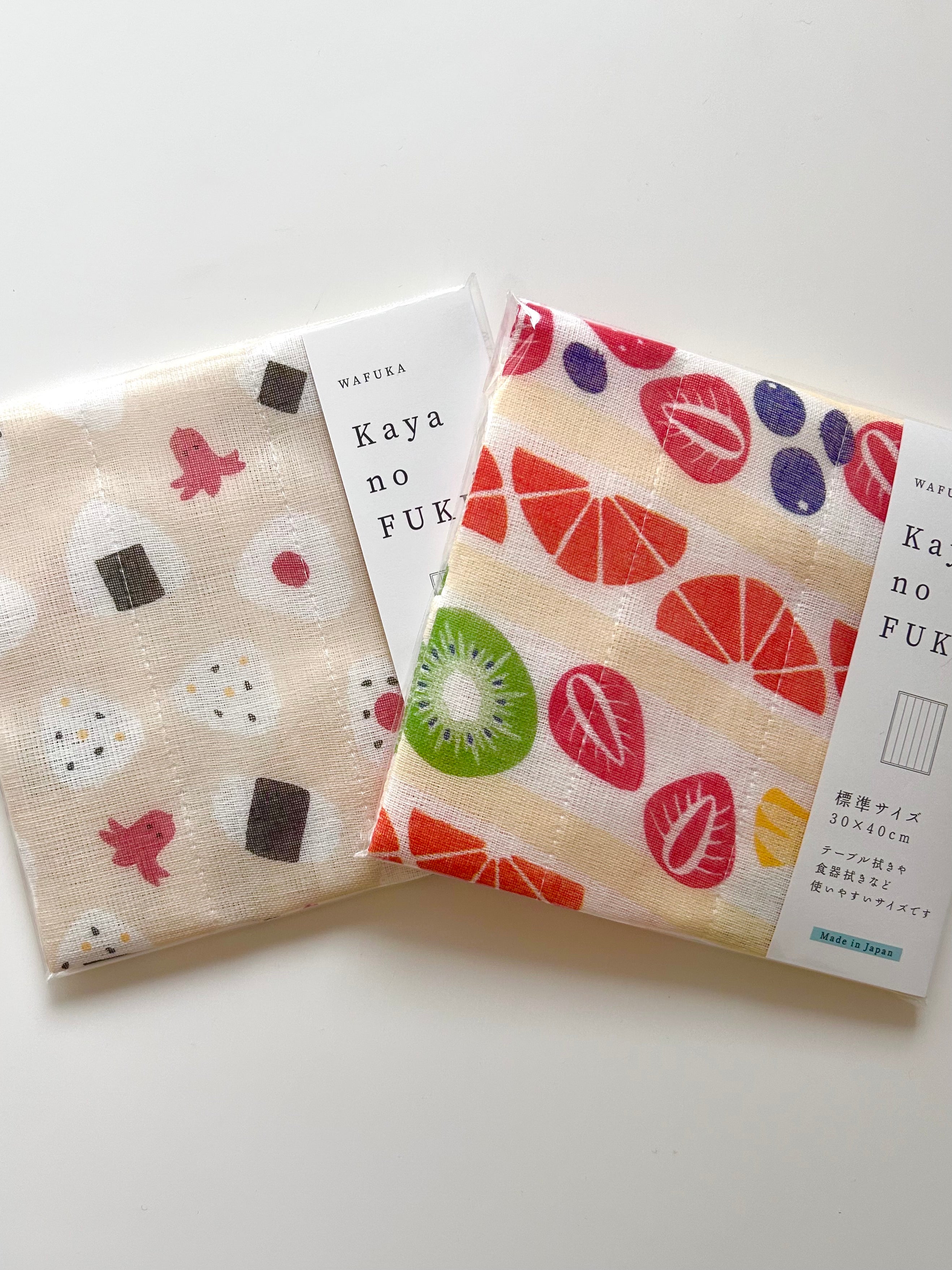 Kaya no Fukin - Japanese Gauze Dishcloth (13 Designs)