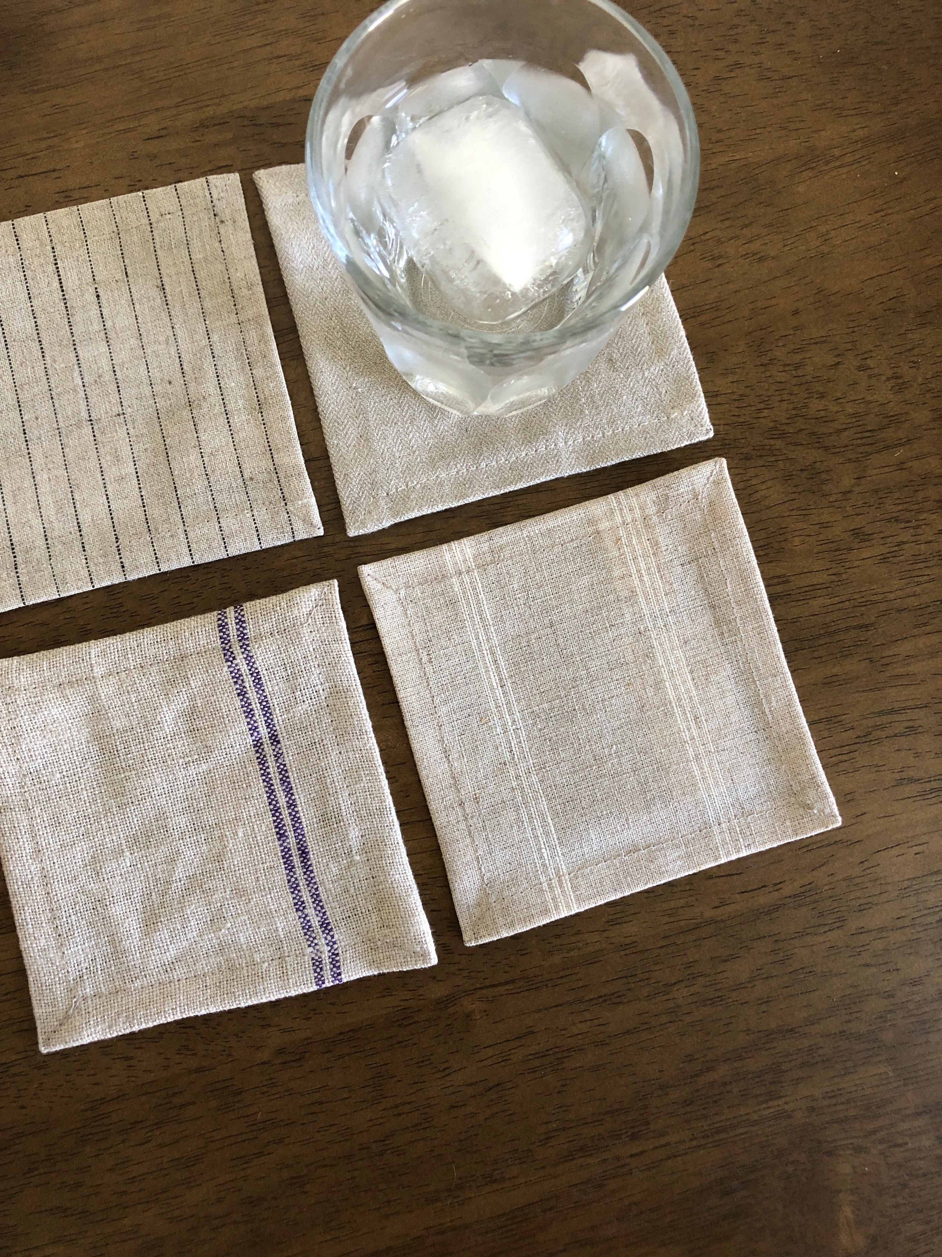 Trois - Everyday Linen Coasters