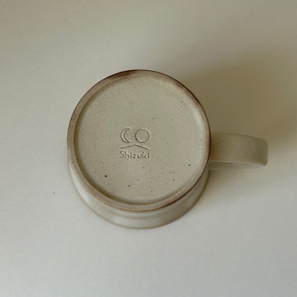 Honoka Checkerd Mug - Latte Brown