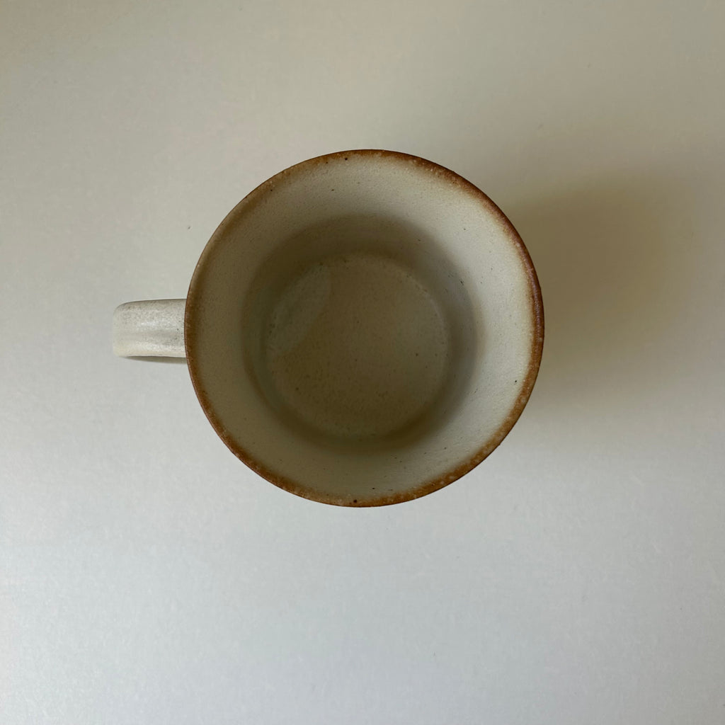 Honoka Checkerd Mug - Latte Brown
