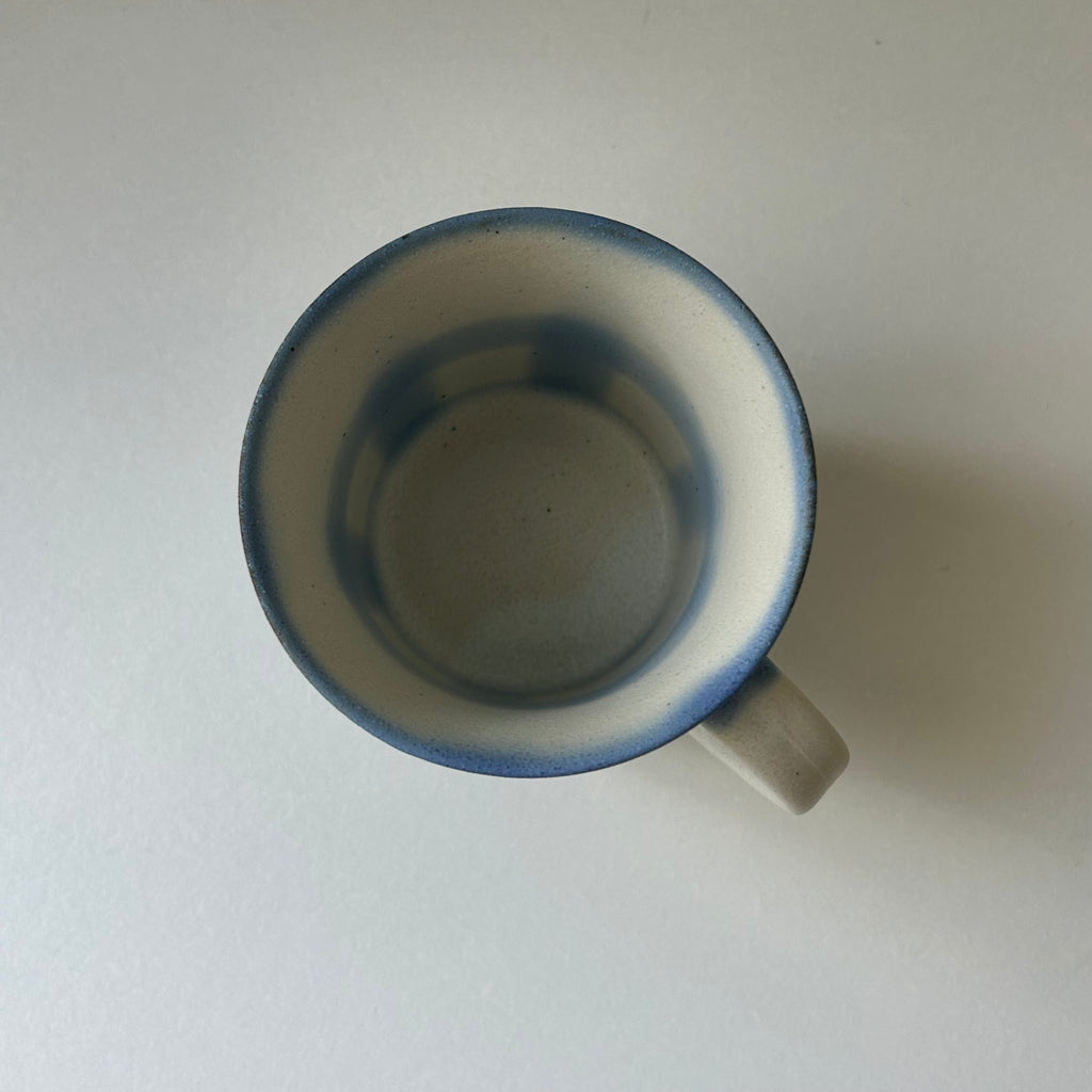 Honoka Checkerd Mug - Blue