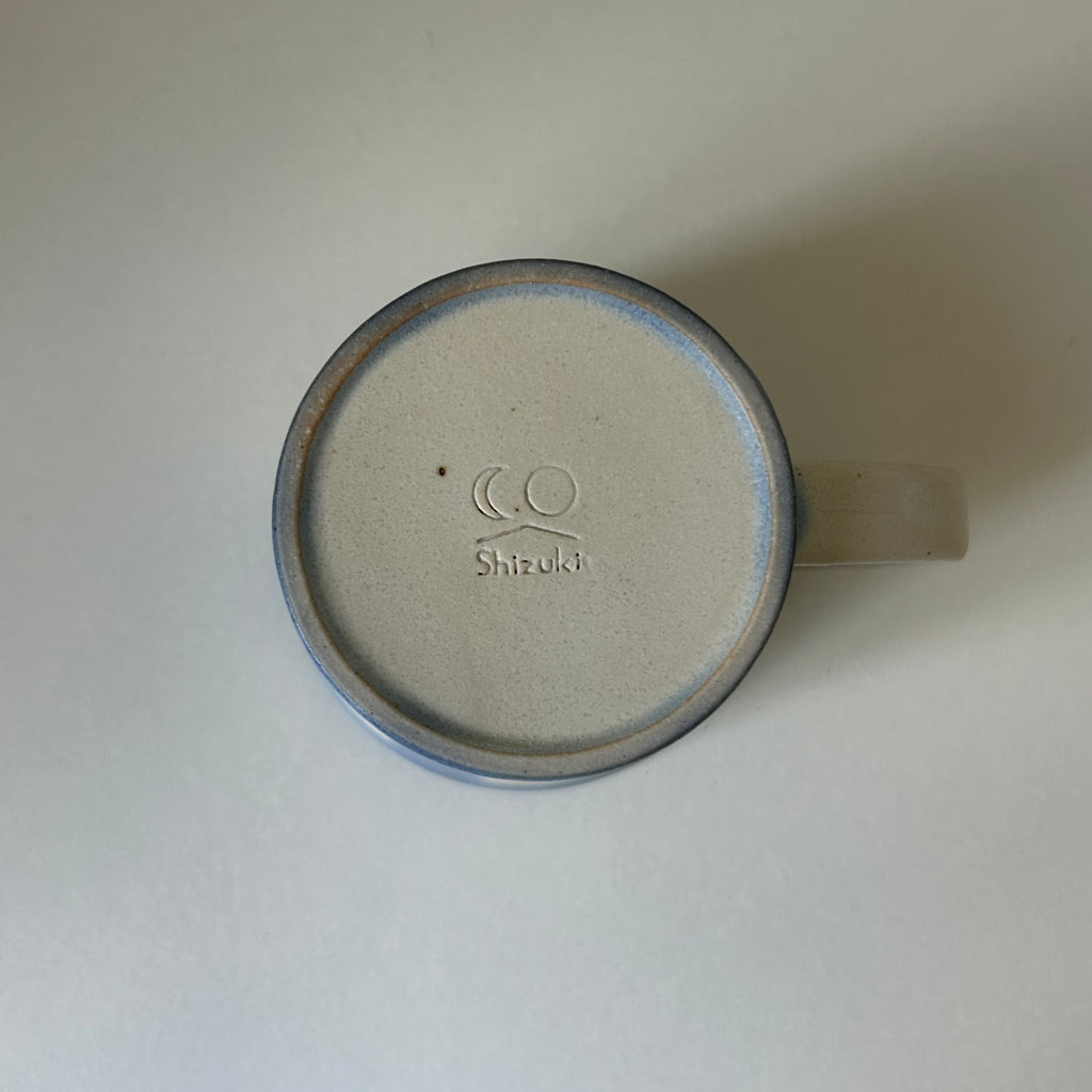 Honoka Checkerd Mug - Blue