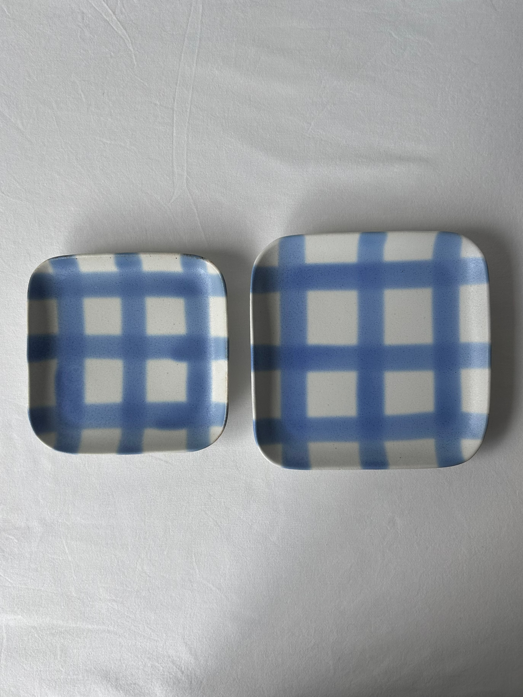 Honoka Checkerd Plate - Blue