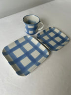 Honoka Checkerd Plate - Blue