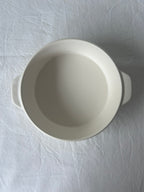 Flat White Lidded Pot