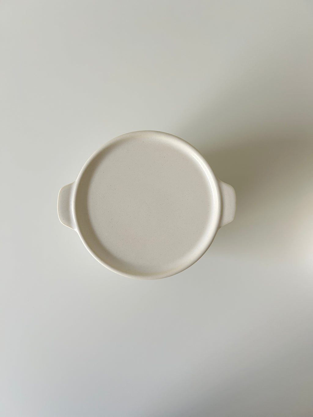 Small White Lidded Bowl