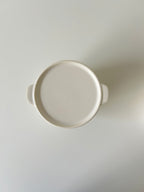 Small White Lidded Bowl