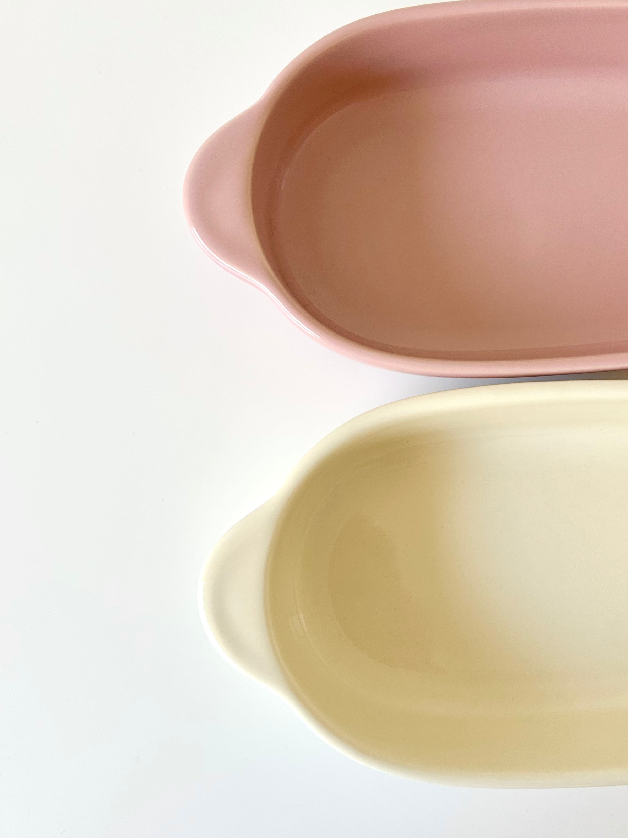 Vanilla Oval Oven Plate