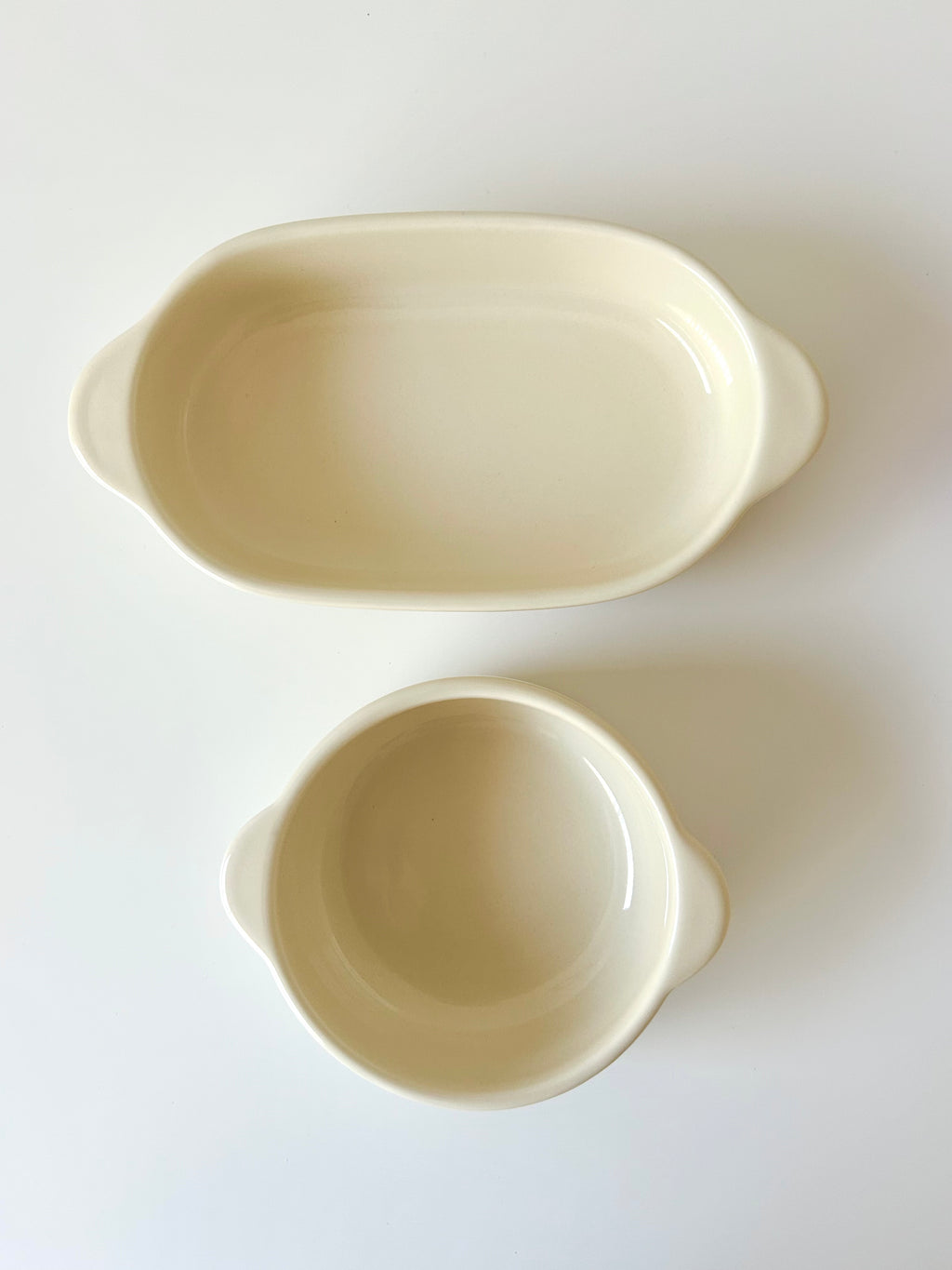 Vanilla Round Oven Plate