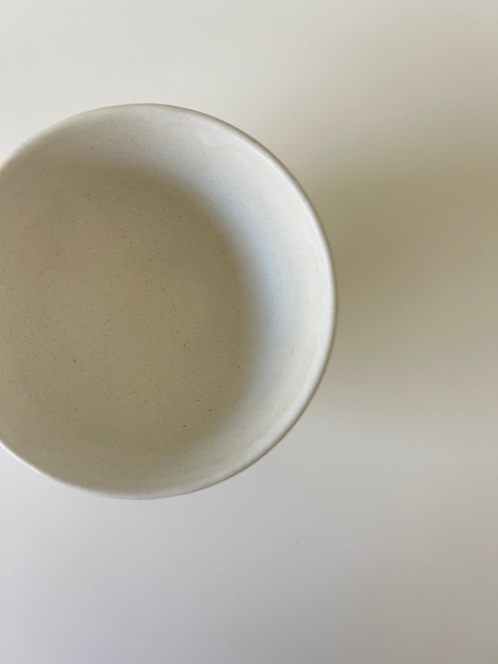 Shizuki Matte White Bowl