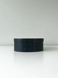 Shaker Black Oval Box