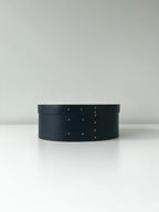 Shaker Black Oval Box