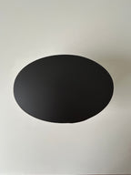 Shaker Black Oval Box