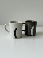 Black & White Cat Mug Set