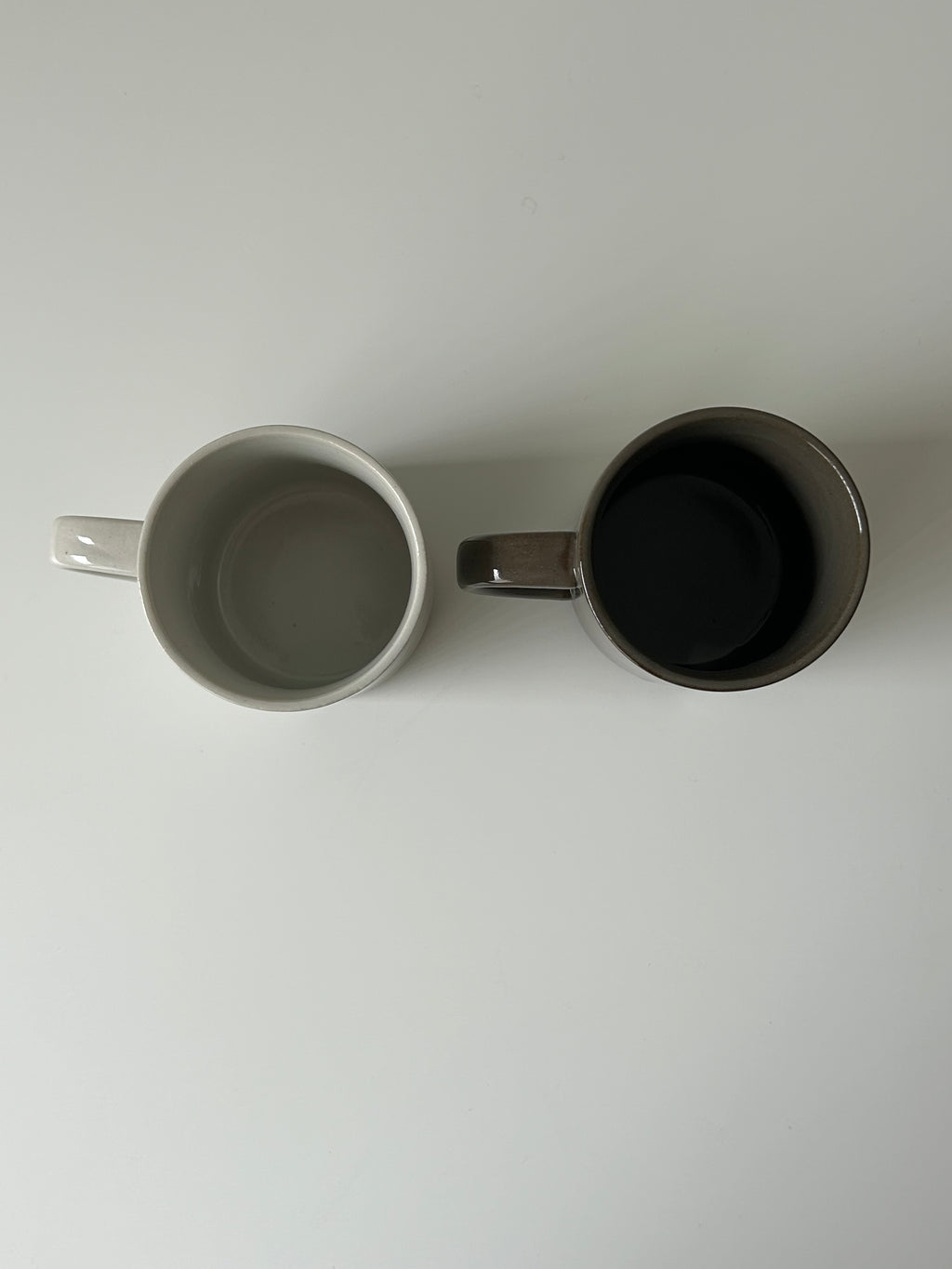 Black & White Cat Mug Set
